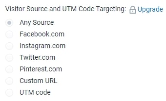 Visitor Source and UTM code Targetting in Shopify