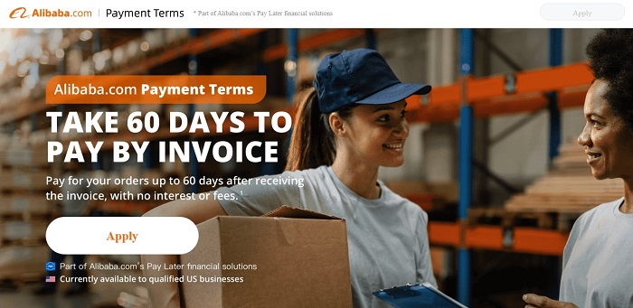 payment terms net 60 alibaba 700X341