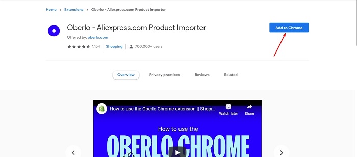 What is Oberlo chrome extension and how to use it for dropshipping 
