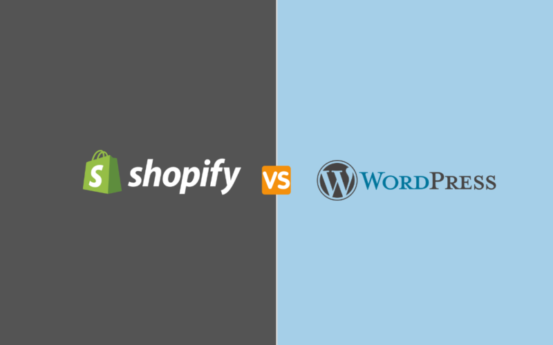 Shopify vs WordPress – The Battle of Almighty Builders Post Cover