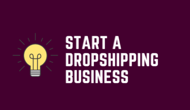 Start a dropshipping business post cover