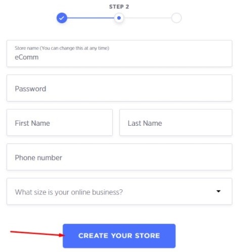 creating a store with bigcommerce