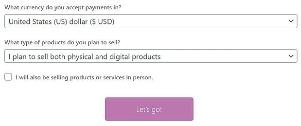 currency selection on woocommerce