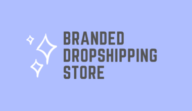 how to create branded dropshipping store