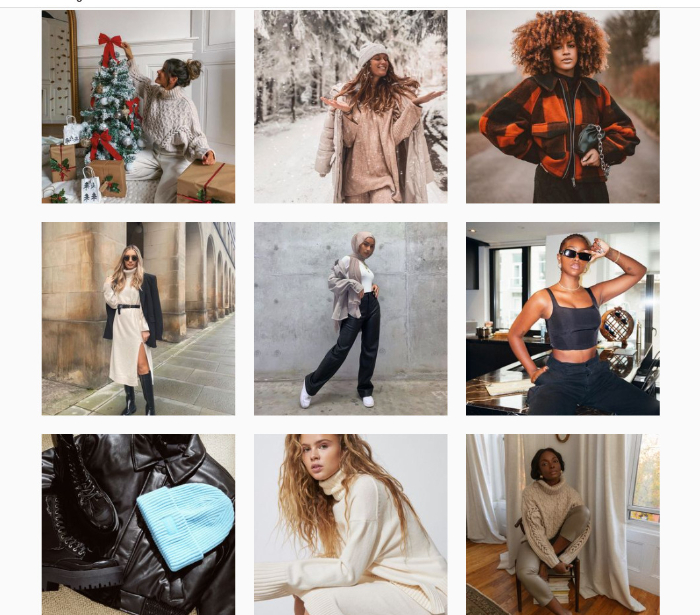 instagram clothing influencer examples