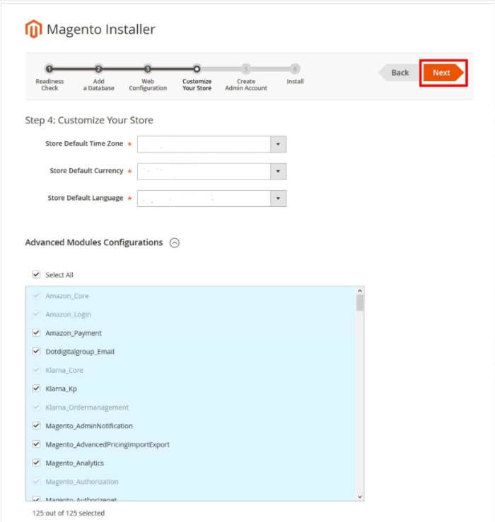 magento installation process