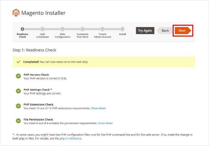 magento installer