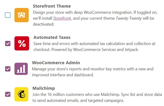 recommended extensions on woocommerce