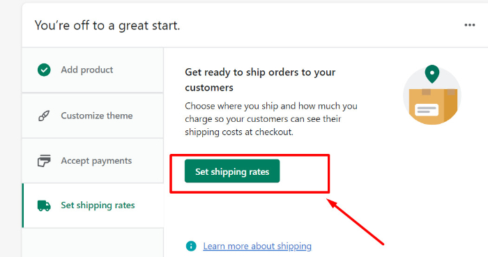 shipping and delivery in shopify 
