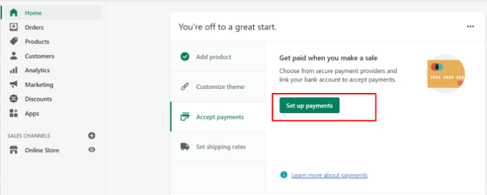 shopify billing method 
