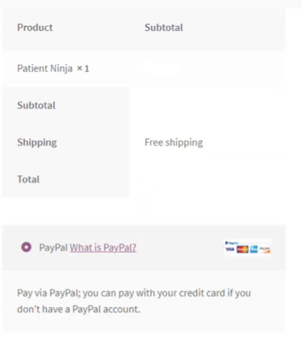 successful paypal and wordpress integration example