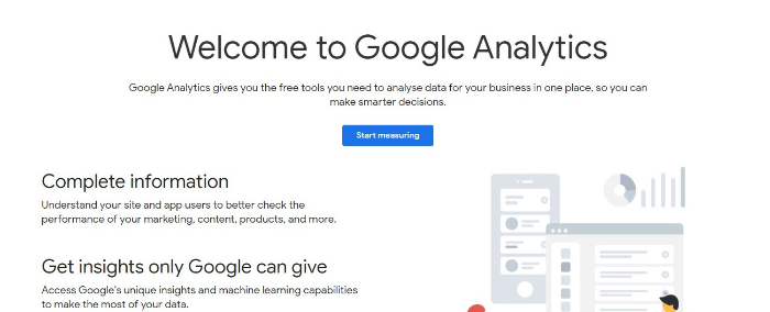 copy tracking id of google analytics
enter website details for shopify google analytics integration