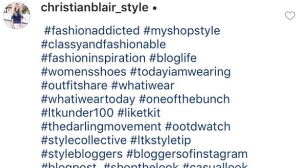 use hashtags on instagram to grow organically