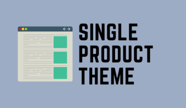 Best Single Product Shopify Theme