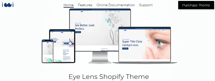 modern shopify theme iooi