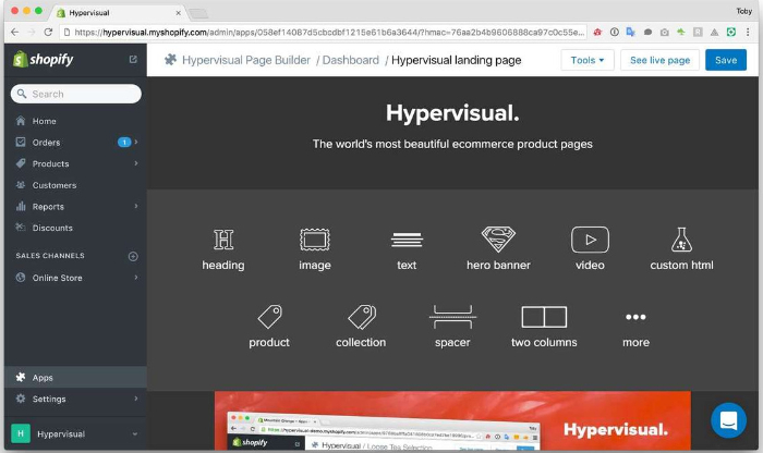 hypervisual page builder