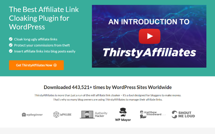 thirsty amazon affiliate wordpress plugin