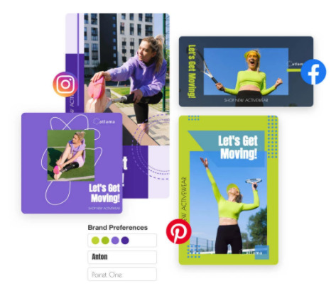 automate post generation on instagram and pinterest