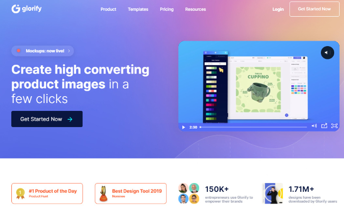 leverage glorify to create stunning product images