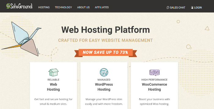 siteground is a high performance hosting