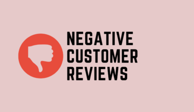 How to deal with negative customer reviews