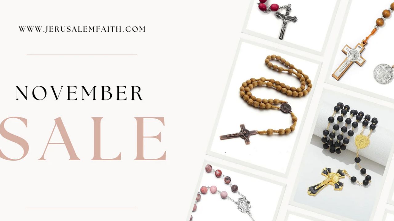 Jerusalemfaith sale banner with promotion